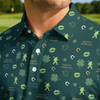 Maxcorners Green Luck Legend Golf Polo Shirt