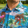 Maxcorners Beach Break Bigfoot Golf Polo Shirt