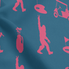 Maxcorners Pink Fairway Icons Golf Polo Shirt