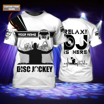 Maxcorners DJ Personalized 3D All Over Printed Shirt