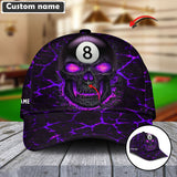Maxcorners Personalized Billiards Skull Cap (8 colors)