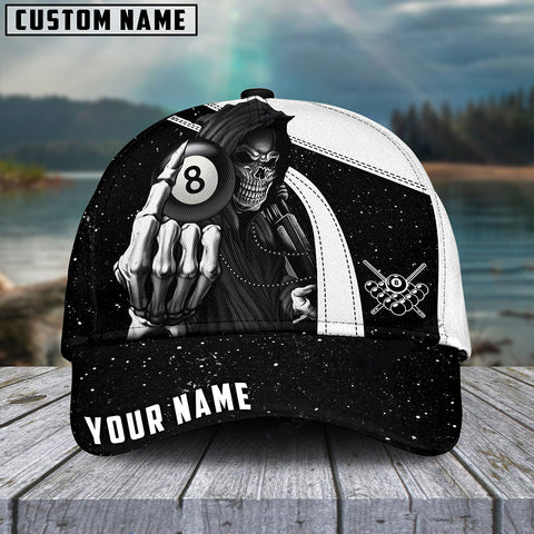 Maxcorners Billiards Reaper Personalized Name Cap