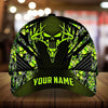 Maxcorners Special Skull Deer Hunting Camo Pattern 3D Multicolor Personalized Cap