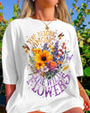 Maxcorners You Belong Among The Wildflowers Cotton Shirt LM2101