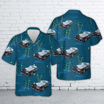 Maxcorners 1988 Oldsmobile Cutlass Supreme Classic Coupe Custom Car Hawaiian Shirt