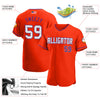 Maxcorners Custom Olive Camo-Black Premium American Flag Fashion Salute To Service Baseball Jersey LM0210