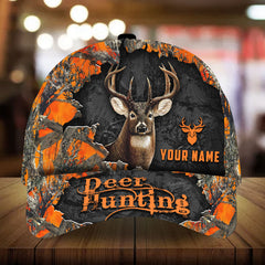 Maxcorners Special Wall Deer Hunting Camo Pattern 3D Multicolor Personalized Cap