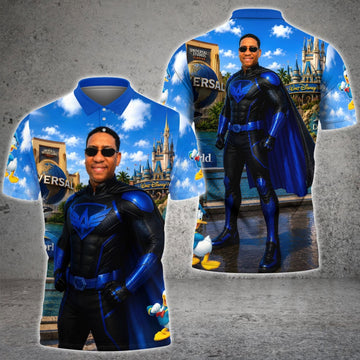 Maxcorners Chris Superhero Customized Name Shirts For Virginia
