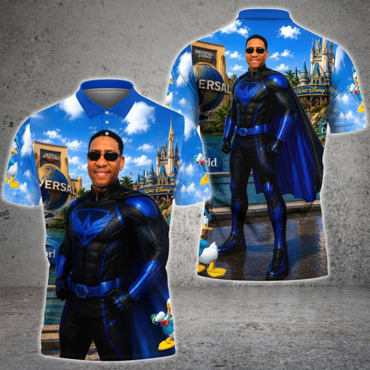 Maxcorners Chris Superhero Customized Name Shirts For Virginia