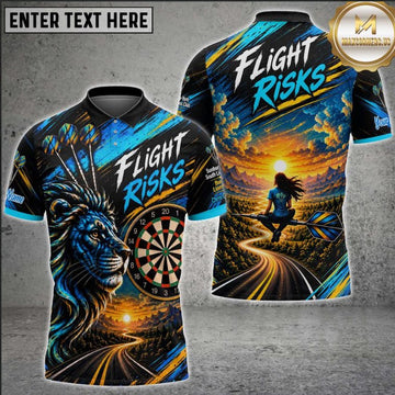 Maxcorners Darts Lion 3D Unisex Shirt For CGC