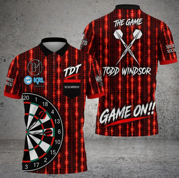 Maxcornerss Darts Custom 3D Shirts For Todd