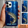 Maxcorners Underwater Bubble Custom Name Fishing Phone Case