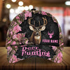Maxcorners Special Wall Deer Hunting Camo Pattern 3D Multicolor Personalized Cap