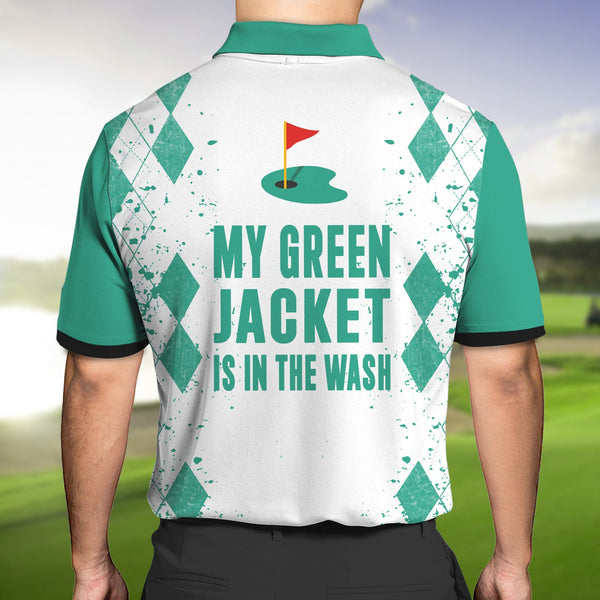 Maxcorners Golf Green Skull Customized Name 3D Shirt