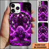 Maxcorners Hellfire Skull Cerberus Dartboard Inferno Style Multicolor Options Personalized Name 3D Phonecase