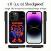 Maxcorners Darts Phonecase Psychedelic Buddha Tattoo Spiritual Art Dartboard Personalized Name 3D Phone Case