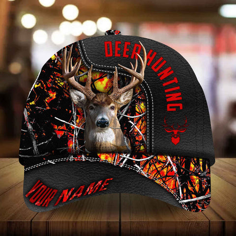 Maxcorners Epic Szart-X2 Deer Hunting Personalized Hats 3D Multicolored