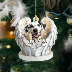 Maxcorners Personalized Dalmatian Dog Angel Wings Ornament, Dalmatian Christmas Ornament
62D Flat LM2511