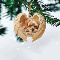Maxcorners Personalized Sleeping Havanese Dog Christmas Ornament, Dog Angel Wings
2D Flat LM2511
