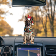 Maxcorners Personalized German Shepherd Dog Christmas Ornament, Dog Christmas Lights
2D Flat LM2511