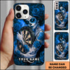 Maxcorners Sugar Skull Girl Dartboard Rose Tattoo Art Multicolor Options Personalized Name 3D Phonecase