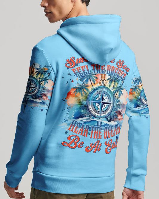 Maxcorners Smell The Sea Feel The Breeze Compass All Over Print LM2101