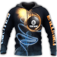 Maxcorners 8 Ball Billiard Personalized 3D Unisex Shirt