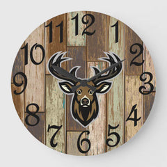 Maxcorners The Rustic Hunter Large Clock TU3012