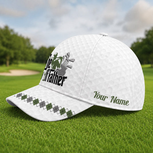 Maxcorners The Golf Father 3D Golf Personalized Name Cap