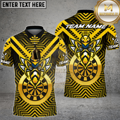 Maxcorners Dart Shirt Angry Hornet Multioptions Personalized Name, Team Name Unisex 3D Shirt (4 Colors)