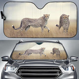 Maxcorners Wildlife Cheetah Auto Sun Shades