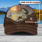 Maxcorners Fishing Personalized Classic 3D Cap