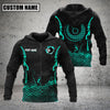 Maxcorners Billiards 8 Ball Point Multicolor Option Customized Name 3D Hoodie