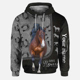 Maxcorners Love Horses Personalized