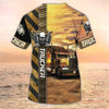 Maxcorners Truckers Prayer Shirt, Big Truck T Shirts, Truck Driver Custom T-Shirt