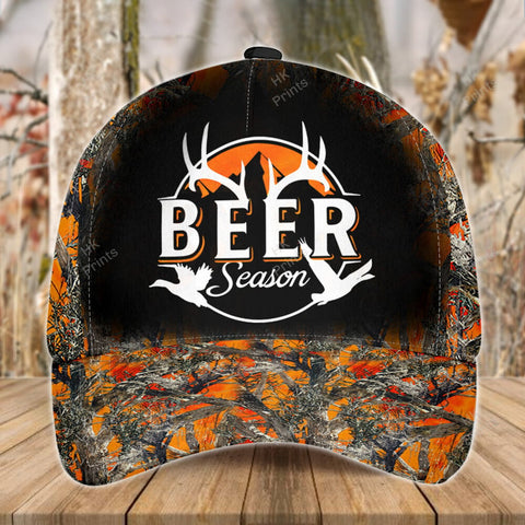 Maxcorners Beer Season Orange Camouflage Hunting Apparels