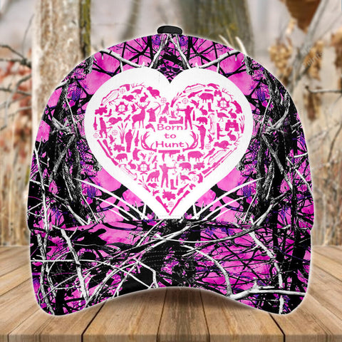 Maxcorners Hunting Heart Shape Pink Camouflage Hunting Apparels