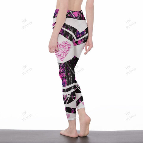 Maxcorners Hunting Heart Shape Pink Camouflage Hunting Apparels