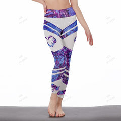 Maxcorners Heart Shape Dear Horns Purple Camouflage Hunting Apparels