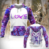 Maxcorners Purple Camouflage Country Girl Love Hunting Apparels