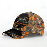 Maxcorners Personalized Bow Hunting Life Orange Camouflage Hunting Apparels