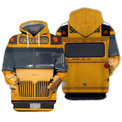 Maxcorners Bus Driver, School Bus Custom 3D Best Gifts Hoodie T-Shirt