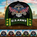 Maxcorners Premium U.S Army Multiple Service Veteran 3D Cap