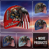 Maxcorners Premium Honoring All Who Served US Veteran Cap