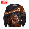 Maxcorners Personalized Name Horse