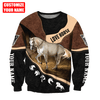 Maxcorners Personalized Name White Horse