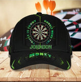 Maxcorners Money Dart Personalized Name 3D Cap