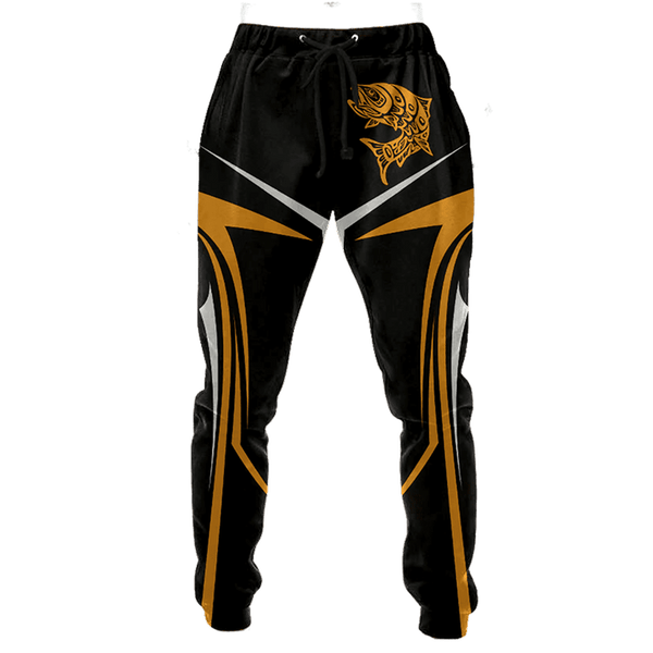 FISHING MAORI STAINLESS STEEL FISHING COMBO HOODIE SWEATPANTS