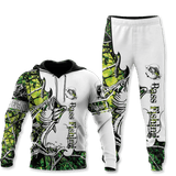 GREEN BASS TATTOO COMBO HOODIE SWEATPANTS