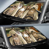 Maxcorners Maine Coon Cat All Over Printed 3D Sun Shade